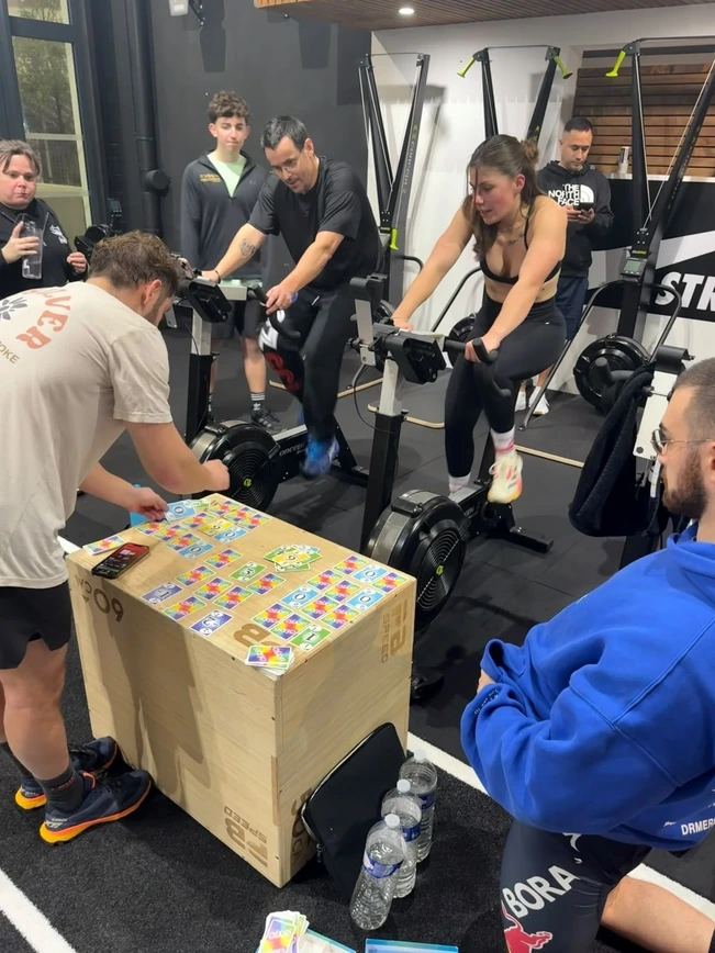Challenge BikeErg entre adhérents à Pornic Hybrid Training